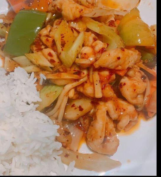 Spicy And Tangy Chicken