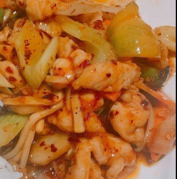 Spicy And Tangy Chicken