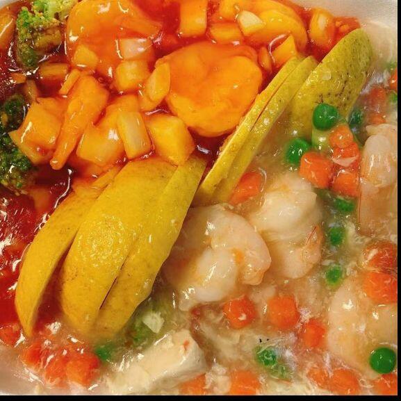 SS-11 STIR- FRIED LOVER'S SHRIMP 鸳鸯虾